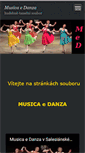 Mobile Screenshot of musica-e-danza.cz